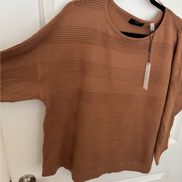 Brown Ribbed Sweater - Picture 2 of 2